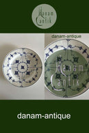 Royal Copenhagen Musselmalet Riflet Spisetallerken No 176