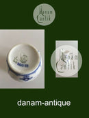 Royal Copenhagen Blauer kannelierter Sahnekrug Nr. 60/394