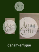 Royal Copenhagen Antik Musselmalet stort Fad