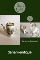 Royal Copenhagen Mythological Decoration with Cupid Coffee Pot