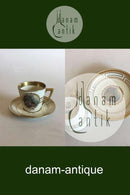 Royal Copenhagen Mythological Decoration with Cupid Coffee Cup