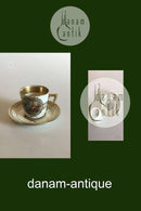 Royal Copenhagen Mythological Decoration with Cupid Mocca Cup