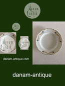 Royal Copenhagen No 118 Dinner Plate w. Golden Peacock Ornament. 24.5cm