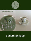 Royal Copenhagen Rimmon Kaffeetasse und Untertasse Nr. 14810