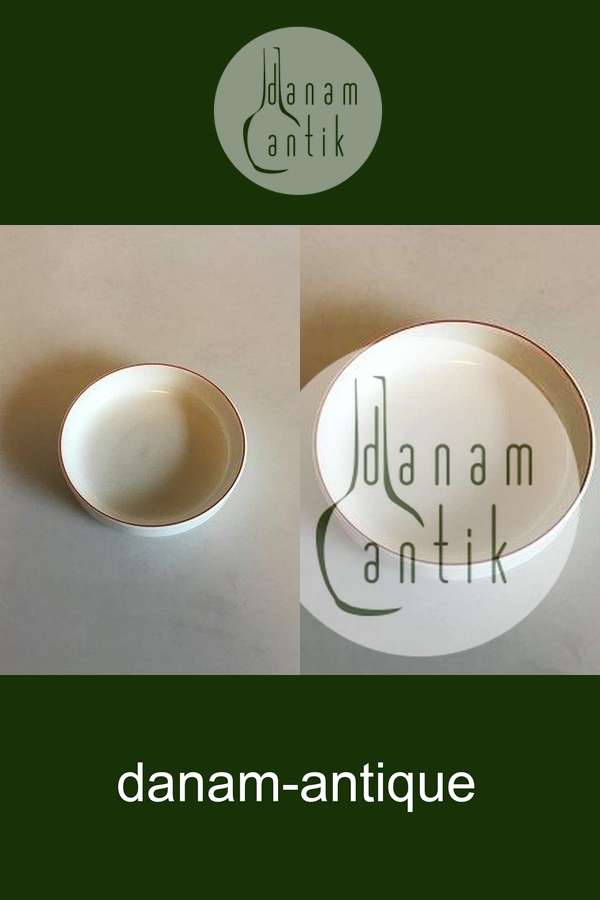 Royal Copenhagen Rødtop/Rødkant Skål No 3087