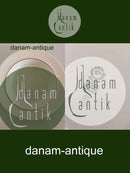 Royal Copenhagen Rødtop / Rødkant Dyb Tallerken No. 3072