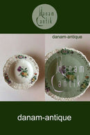 Royal Copenhagen Saxon Flower Deep Plate Premium model with pierced border