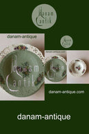 Royal Copenhagen Saxon Flower Deep Plate Premium model with pierced border