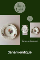 Royal Copenhagen Saxon Flower Dinner-/Fruit Plate Premium model with pierced border