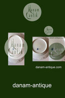 Royal Copenhagen Saksisk Blomst Middags-/Frugttallerken i luksusmodel med gennembrudt kant.