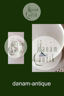 Royal Copenhagen Saksisk Blomst Middags-/Frugttallerken i luksusmodel med gennembrudt kant.