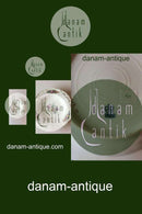 Royal Copenhagen Saxon Flower Deep Plate Premium model with pierced border