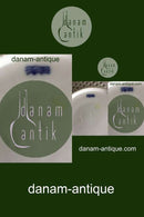 Royal Copenhagen Fuld Saksisk blomst. Tallerken med gennembrudt blondekant.