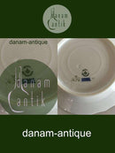 Royal Copenhagen Fuld Saksisk Blomst Tallerken No 1674