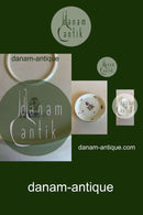 Royal Copenhagen Fuld Saksisk Blomst Rundt fad No 1691