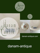 Royal Copenhagen Fuld Saksisk Blomst Stor Dybtallerken No 1614