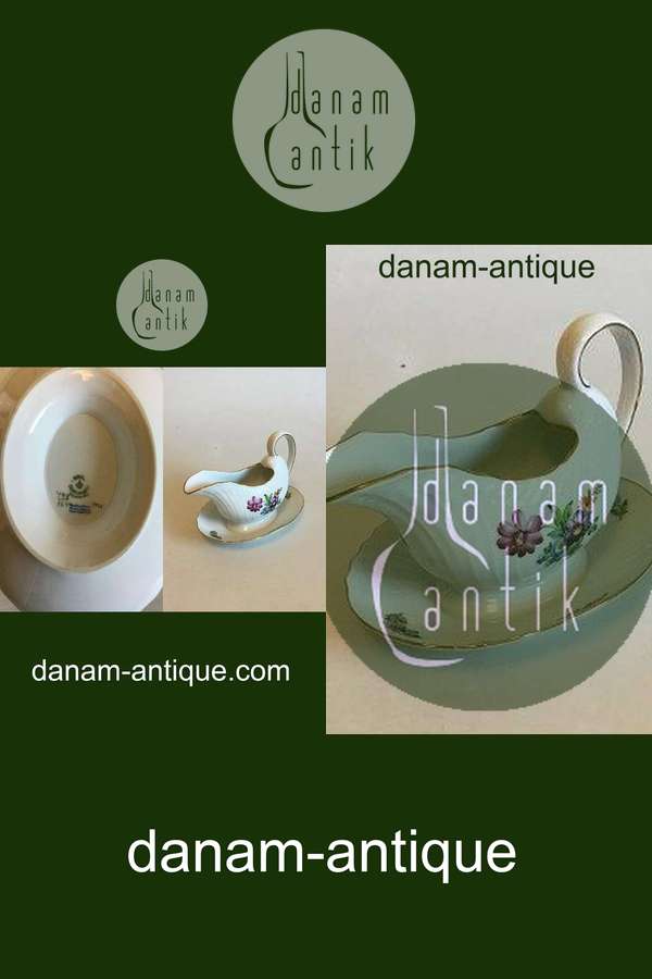 Royal Copenhagen Let Saksisk Blomst Sovsekande No 1649