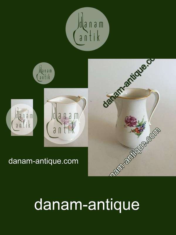 Royal Copenhagen Let Saksisk Blomst Kande No 19