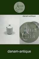 Royal Copenhagen Salto hvidt stel Sennepskrukke