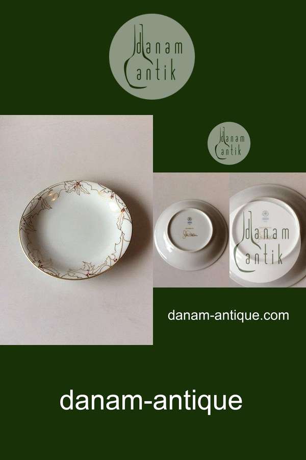 皇家哥本哈根的圣诞边盘。设计者：Jette Frölich 2008