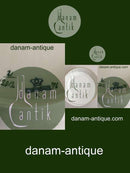 Royal Copenhagen White Juliane Marie w. Gold Dinner Plate No 21/12012