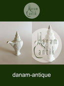 Royal Copenhagen Hvid Konkylie Flødekande No14195(396)