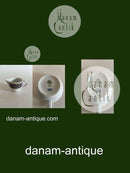 Royal Copenhagen Liselund Dunkelblau Creme Krug Nr. 394