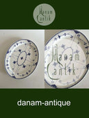 Royal Copenhagen Musselmalet Halvblonde Ovalt Fladt Fad No 642