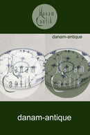 Royal Copenhagen Musselmalet Halvblonde Tallerken No. 577