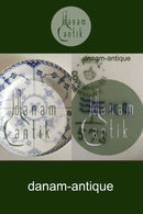 Royal Copenhagen Blue Fluted Half Lace Plate No 573