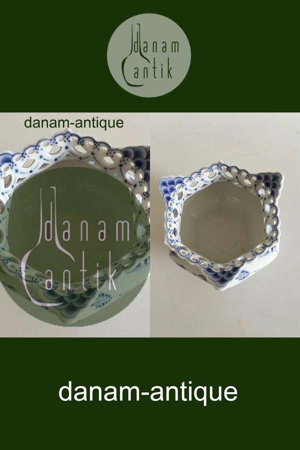 Royal Copenhagen Musselmalet Helblonde Sukkerskål No. 1113