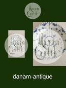 Royal Copenhagen Musselmalet Helblonde Spisetallerken No 1084