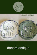 Royal Copenhagen Musselmalet Helblonde Flad Tallerken No 1084