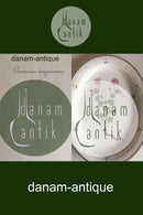 Royal Copenhagen Flora Danica Ovalt Serveringsfad No 735/3519