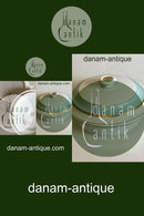 Royal Copenhagen Dybbøl Rundt lågfad No 9575