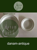 Royal Copenhagen Hvid Domino Dyb Tallerken