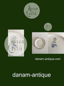 ロイヤルコペンハーゲン ブラウン ドミノ サイドプレート No 14922