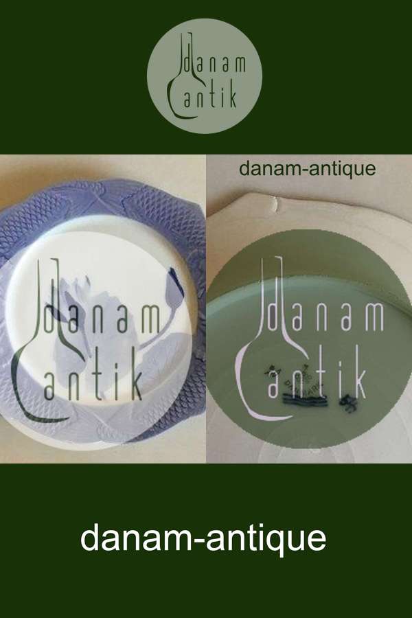 Royal Copenhagen Art Nouveau Fisketallerkener 1