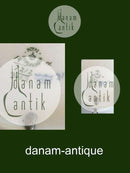 皇家哥本哈根蓝色金鱼盘No 1212/3002与Labrax Lupus合作