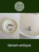 Royal Copenhagen Green Fish Dinner Plate No 919/1710 with Clupea Harengus