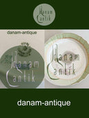 皇家哥本哈根绿色鱼盘（编号919/1710）与Pleuronectes Platessa