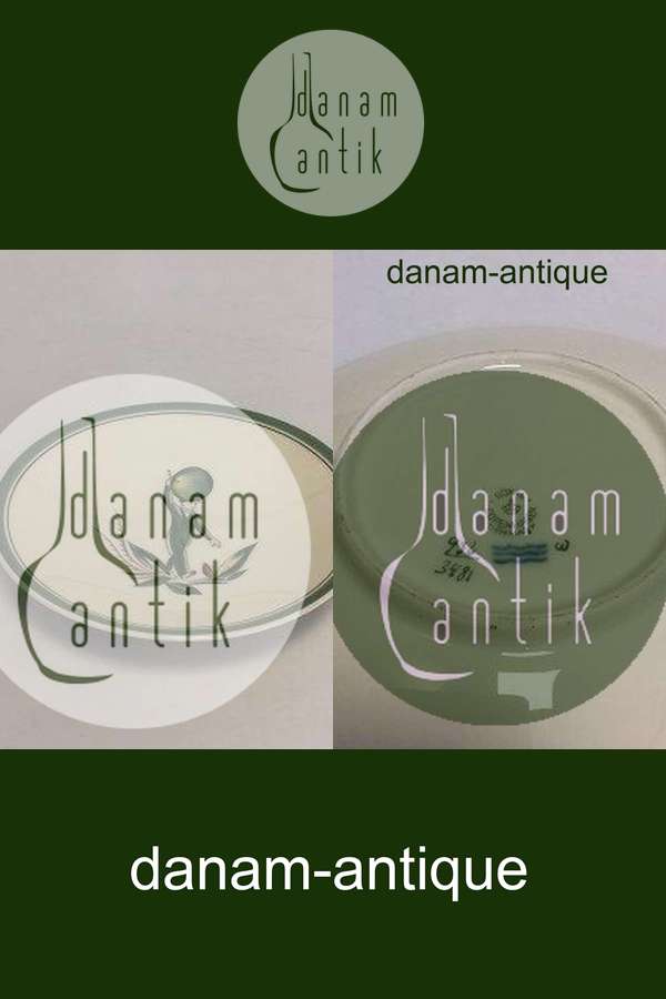 Royal Copenhagen Frugttallerken med frugt motiv 936 / 3481