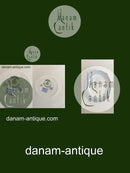 Royal Copenhagen Art Nouveau Plate with Fish Border No 39