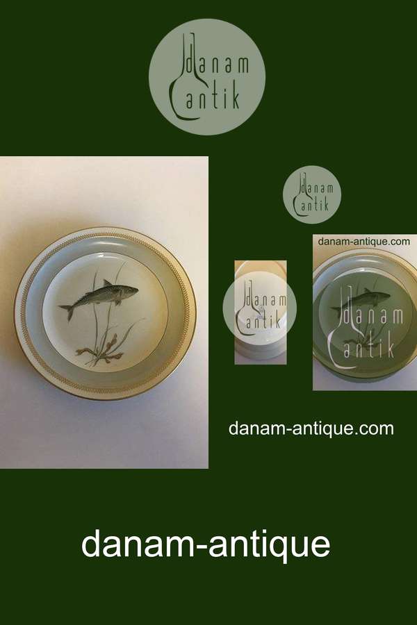 皇家哥本哈根鱼组1168号餐盘5/1168/9581号