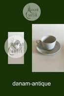 皇家哥本哈根Gemma Mocca杯和碟子 No 14697