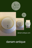 皇家哥本哈根绿花焊接餐盘No 1710