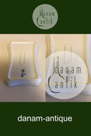 皇家哥本哈根绿花焊接长方形盘子No 1694