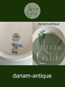 ロイヤルコペンハーゲン グリーンフラワー ディーププレート No 1616