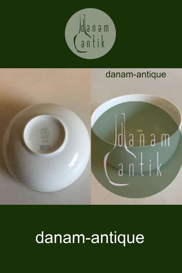 ロイヤルコペンハーゲン アレフ・シースバイ ホワイト/レダ ボウル No 574