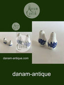 Royal Copenhagen Blue Flower Braided Salt and Pepper Shaker No 8221/8225
